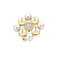Anello Ti Sento Milano Donna Statement in Argento Perla 12324YP/56 - 12324YP/56